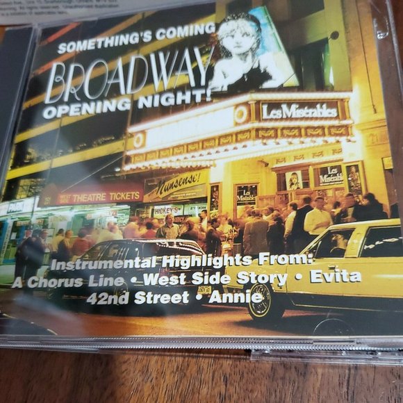 Broadway Opening Night CD instrumental Set of 3 - Picture 11 of 11